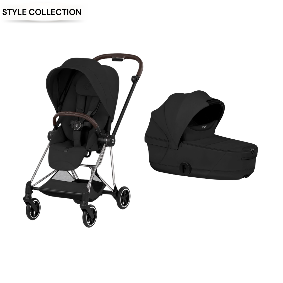 Cybex - Mios Sepia Black 2 Pcs Bundle - Style Collection