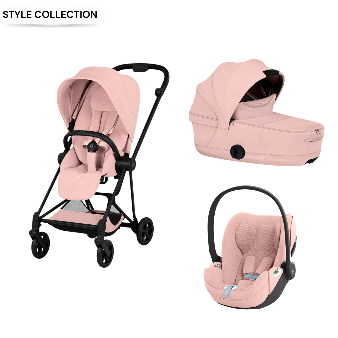 Cybex - Mios Peach Pink 3 Pcs Bundle - Style Collection