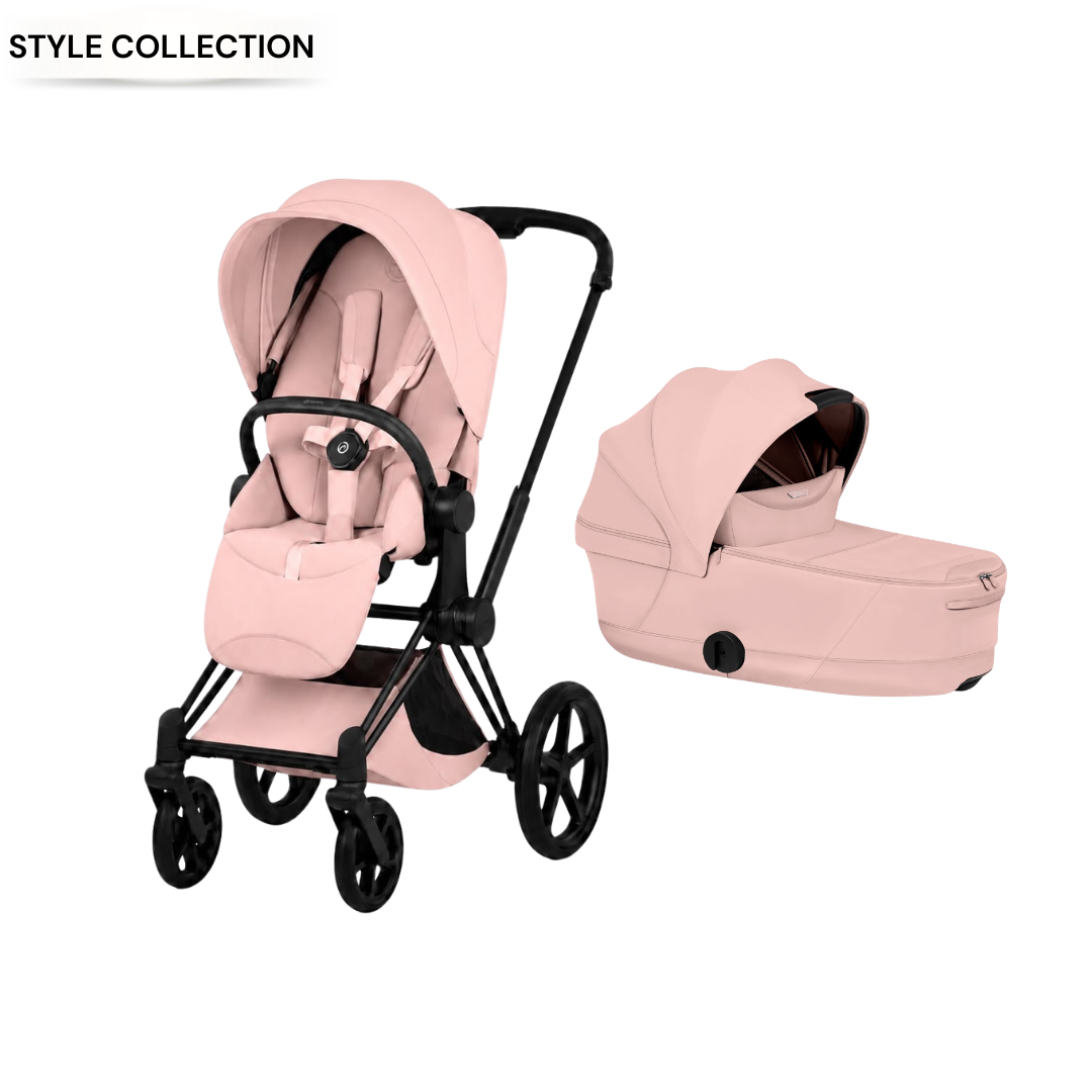 Cybex - Priam Peach Pink 2 Pcs Bundle - Style Collection