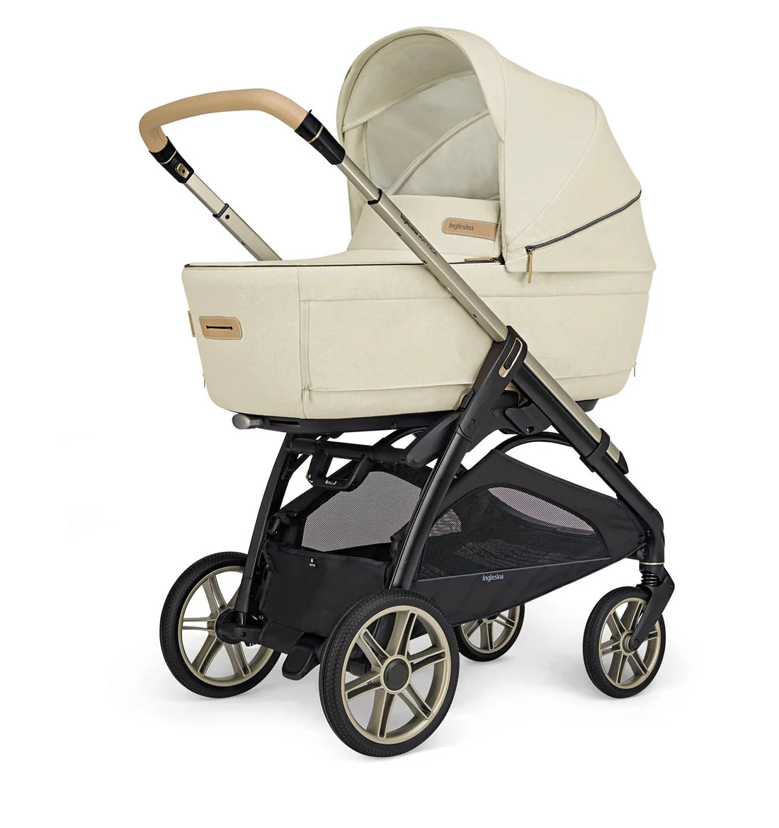 Inglesina - 4-In-1 Aptica Travel System - Element Pure Acru+Bag