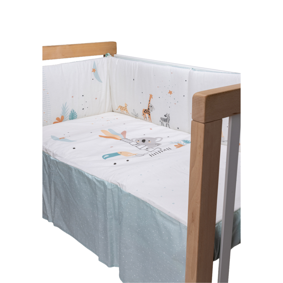 Bimbi Dreams - QUILT+BUMPER 60X120 202 TUCAN 607 16 W