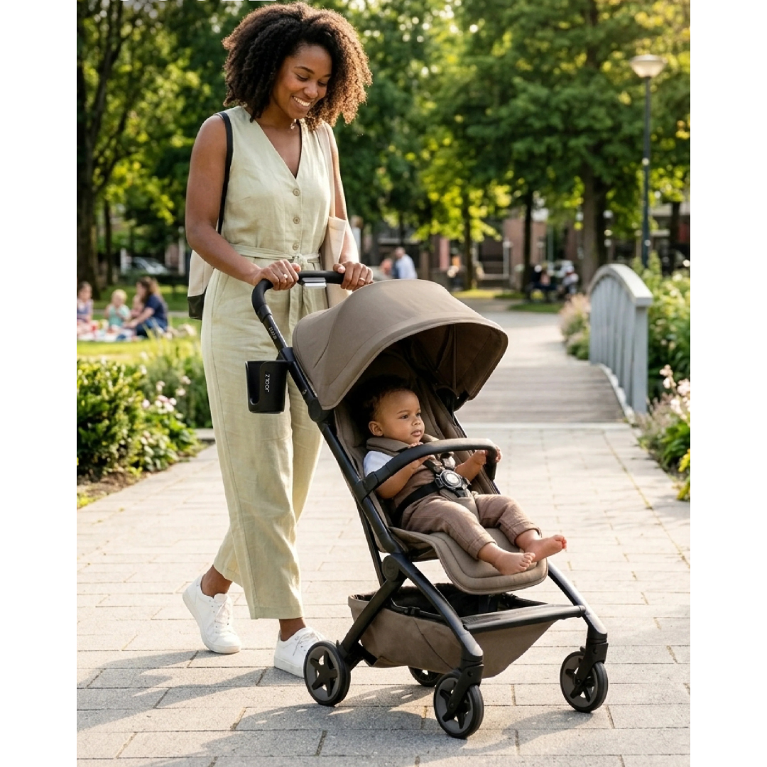 Joolz - Joolz Aer2 buggy | Hazel Brown with Bumper Bar and Cupholder