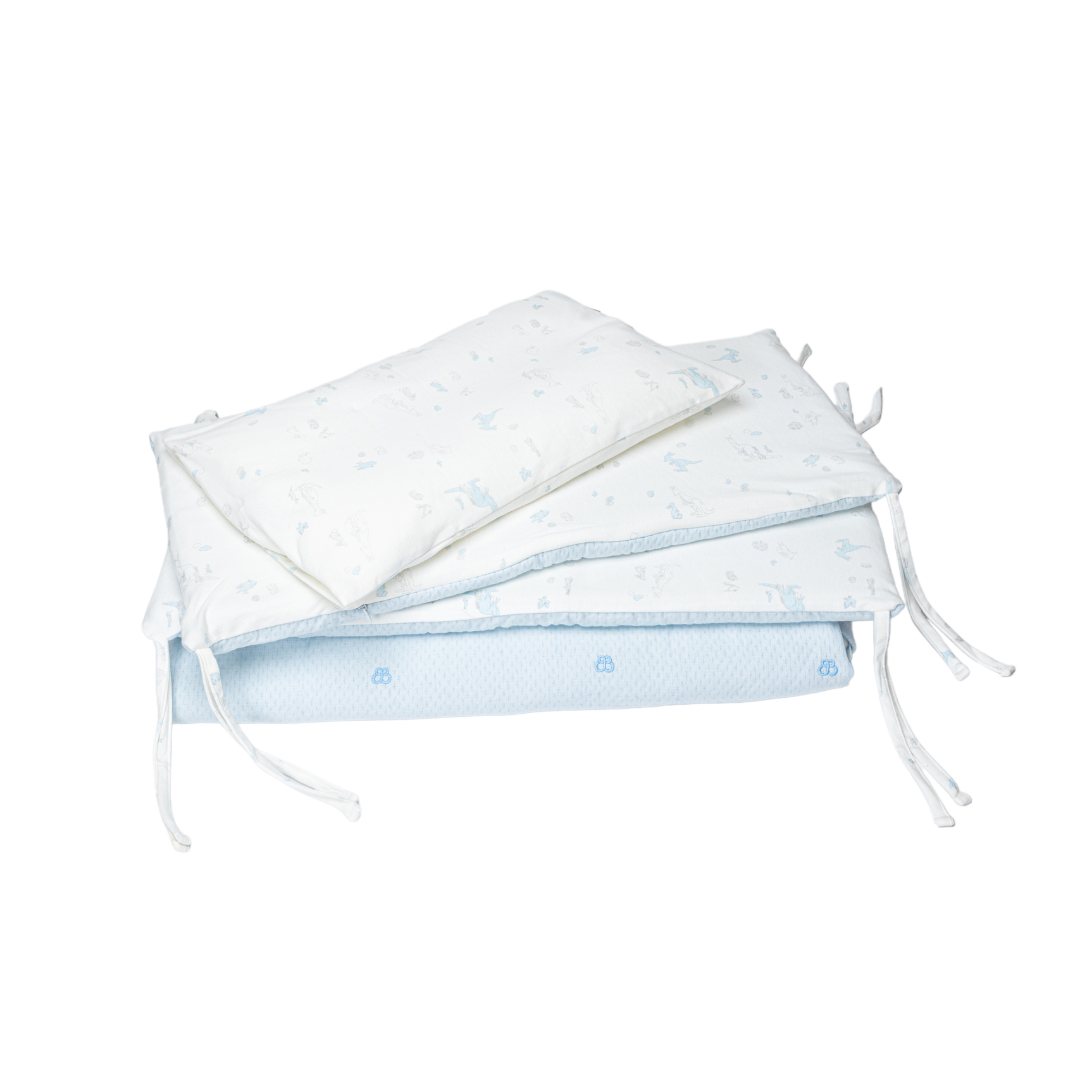 Boori - Fantasy Sky Blue Dream Bedding 8pcs - 140cm x 70cm