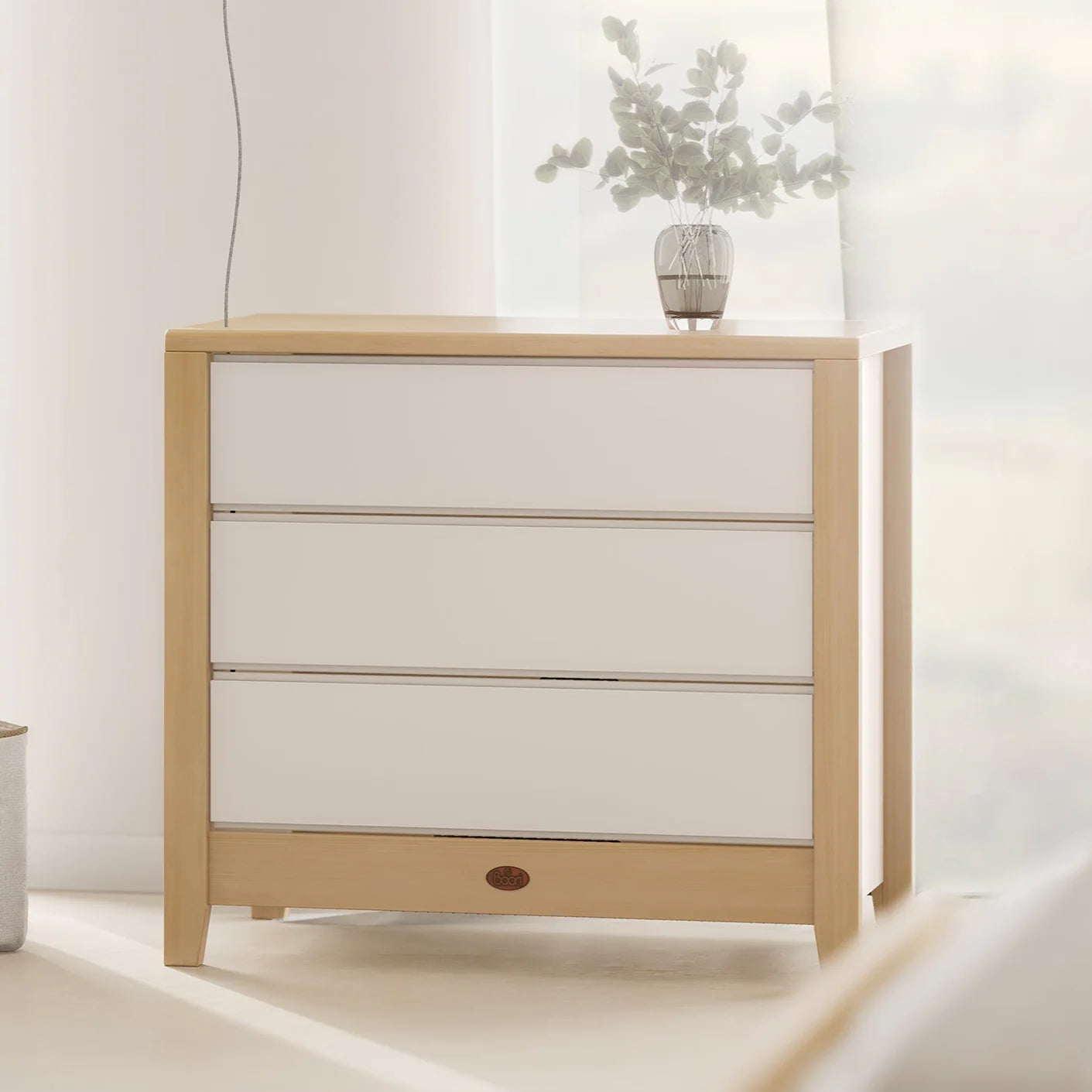 Boori - Clovelly 3 Drawer Chest - Blueberry and Almond