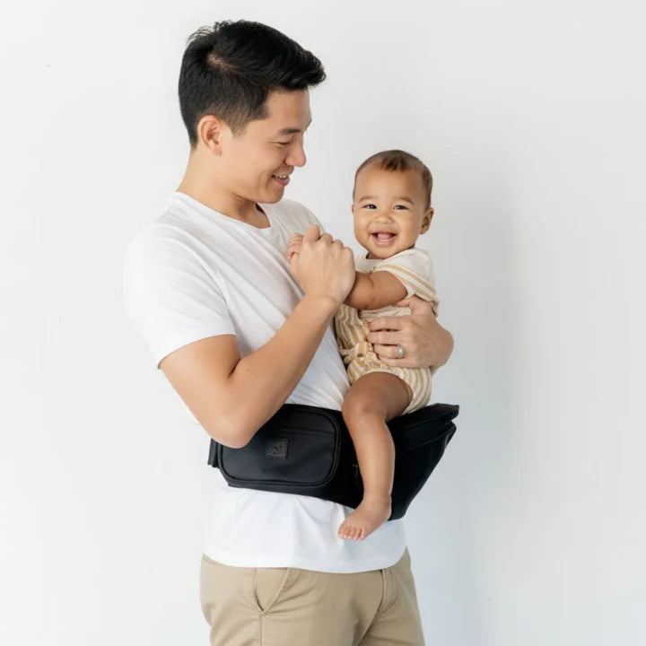 Hackerlily - HipSurfer Ergonomic Hip Seat Baby Carrier Black