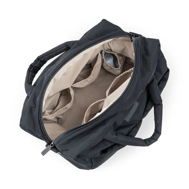 Done By Deer - Quilted changing bag Black