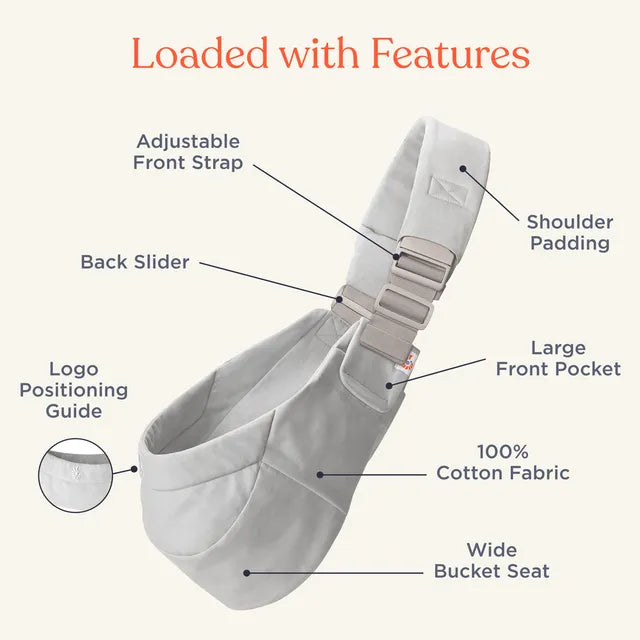 Ergobaby - Upsie Sling Carrier - Onyx Black