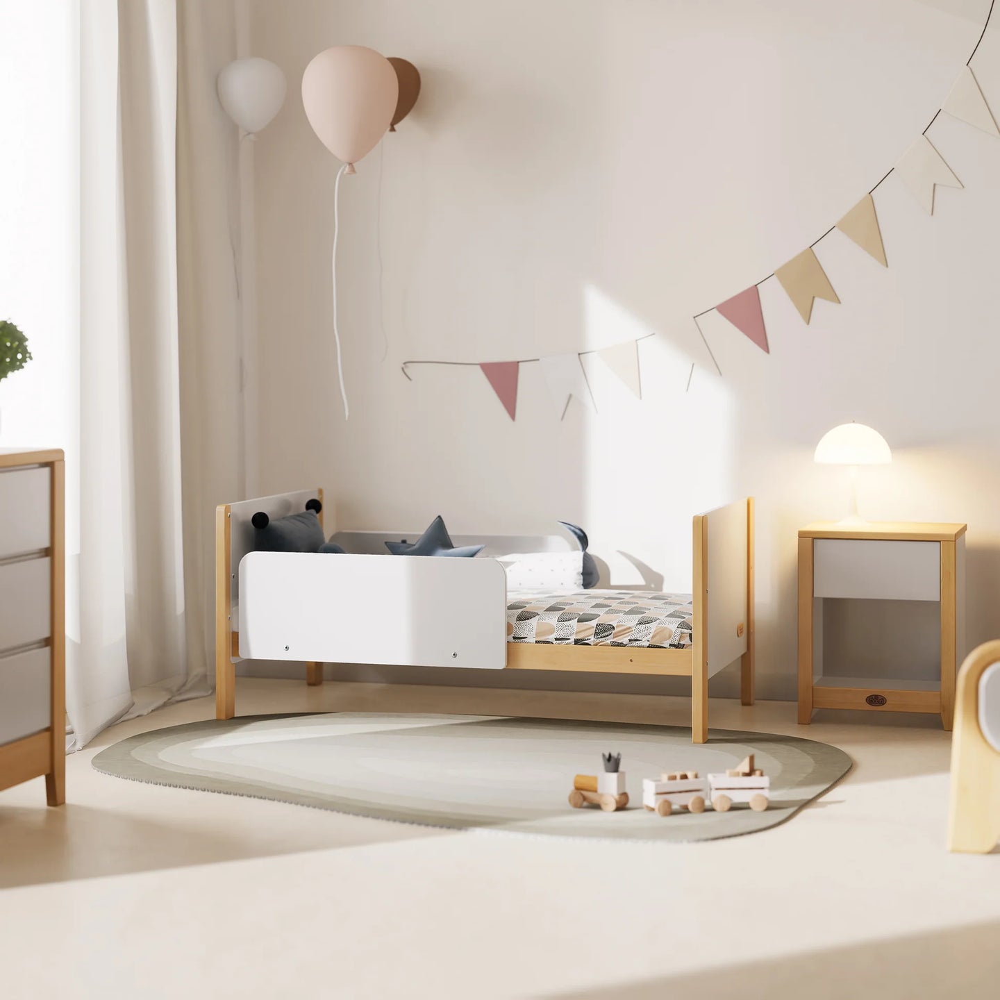 Boori - Corindi Cot Bed - Blueberry and Almond