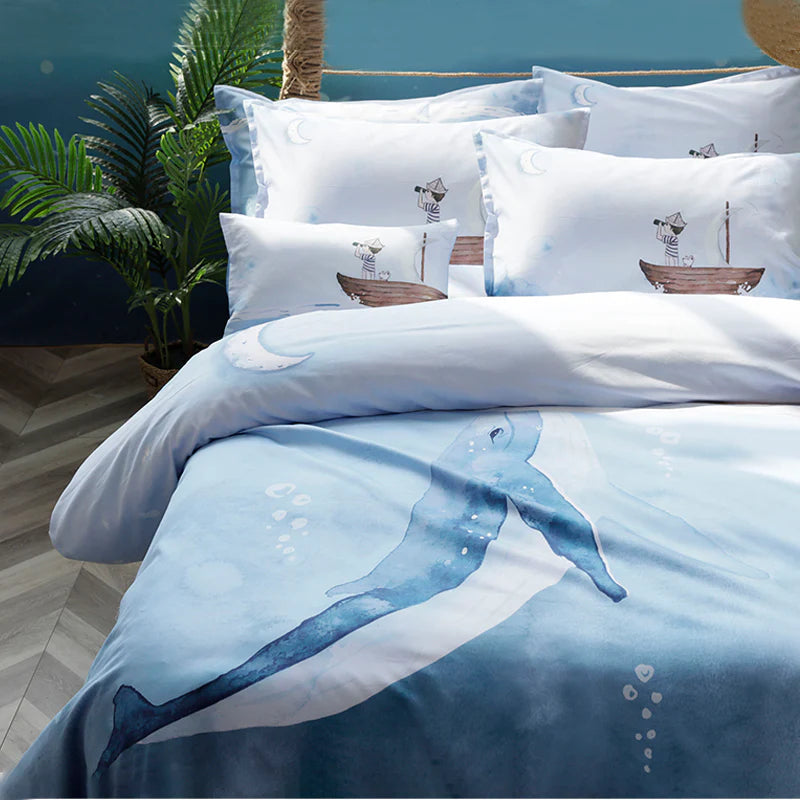 Boori - Kids Textile Universal Fantasy Whale Bedding Sets