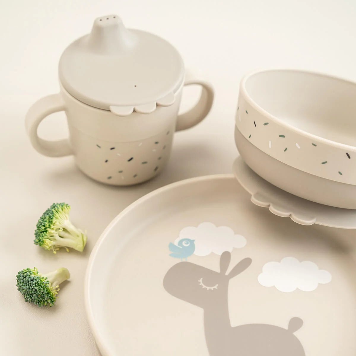 Done By Deer - Foodie Dinner Set Lalee Sand