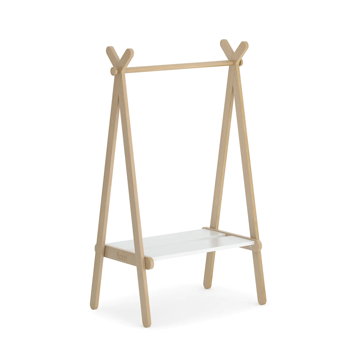 Boori - Forest Clothing Rack - Barley White and Beech
