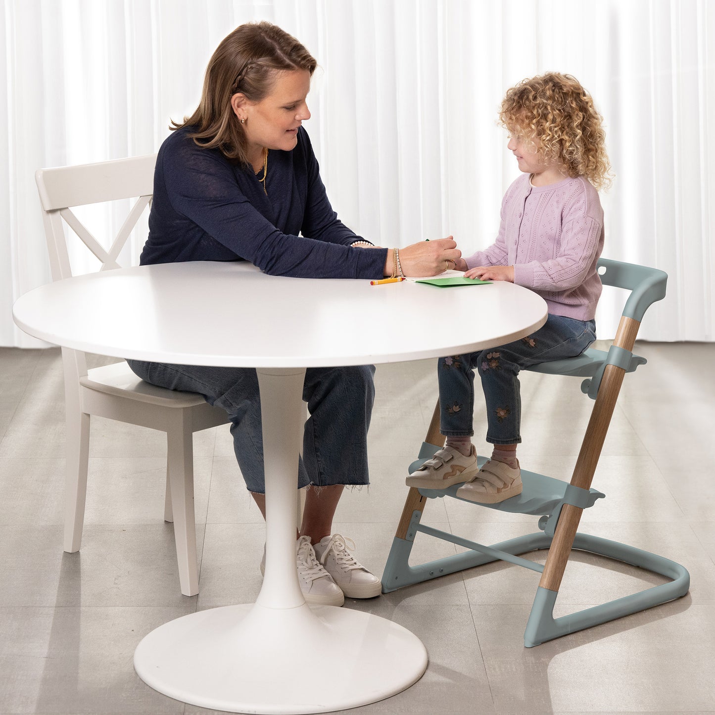 Evenflo - RightSeat Multistage High Chair - Sage Green