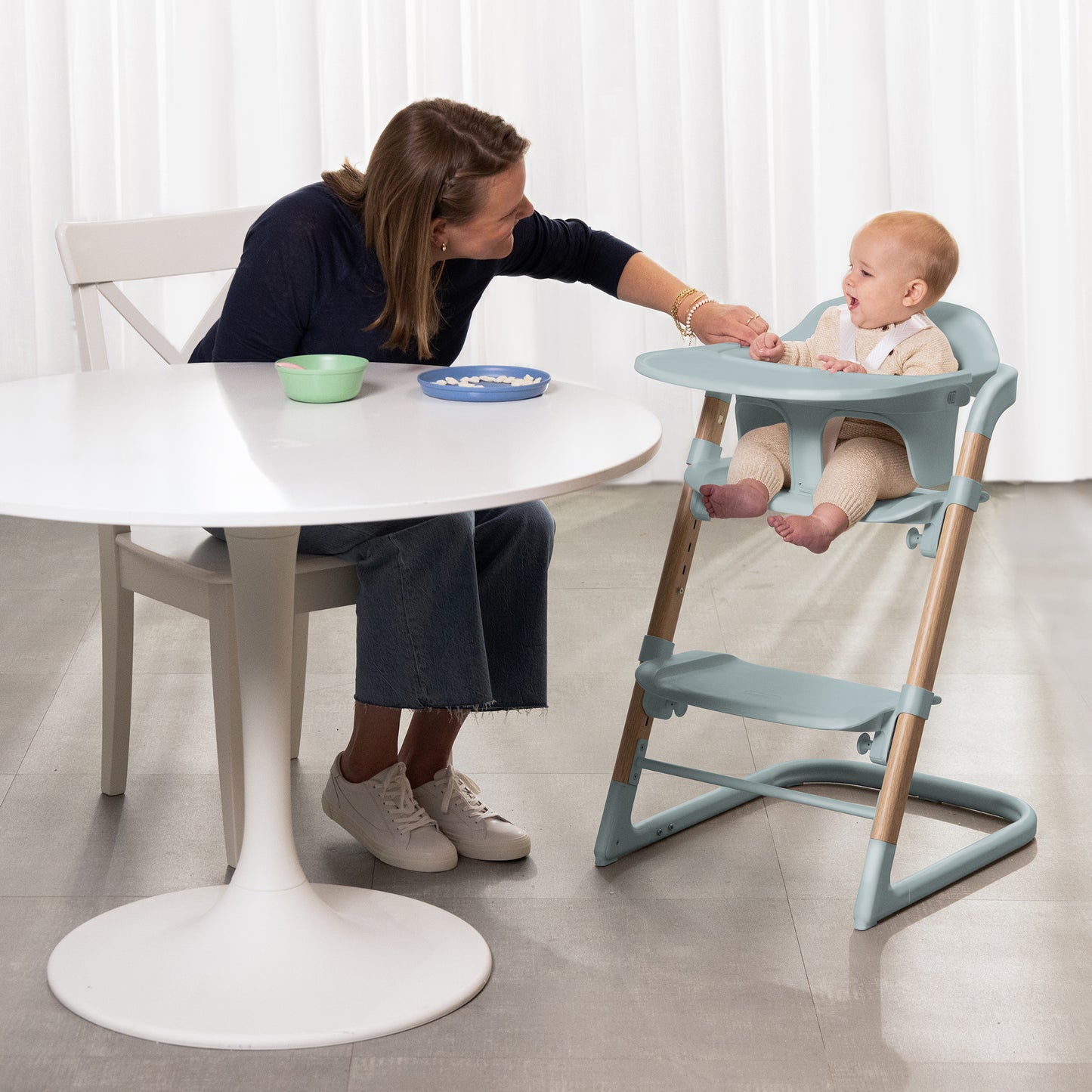 Evenflo - RightSeat Multistage High Chair - Sage Green