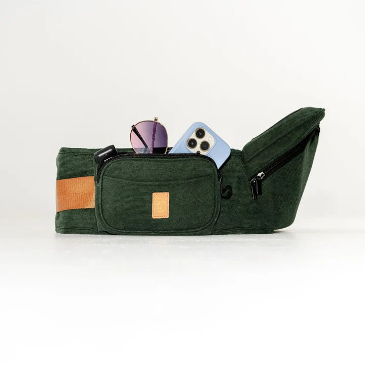 Hackerlily - HipSurfer Ergonomic Hip Seat Baby Carrier Green