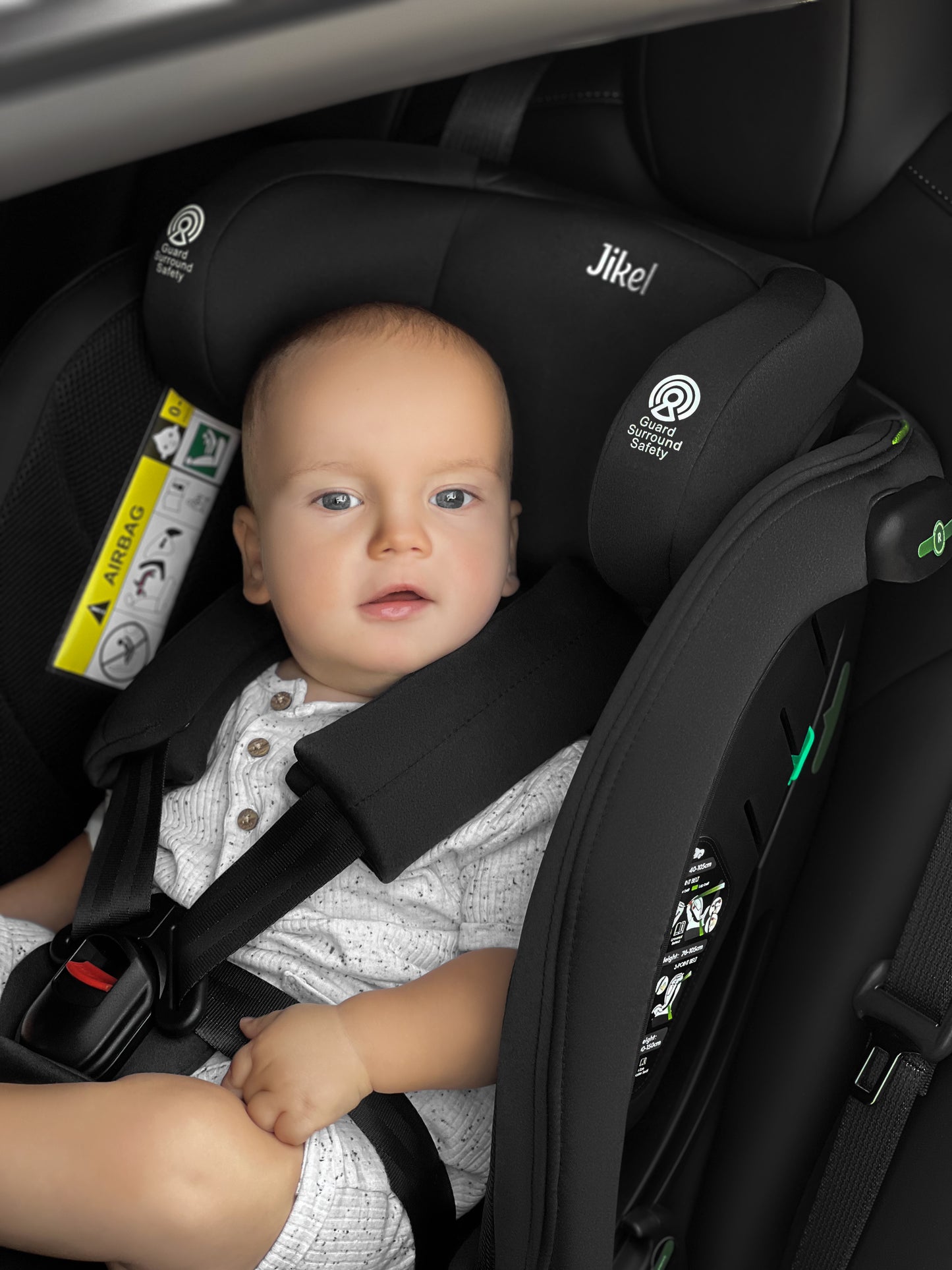 Kepler i-Size Convertible Car Seat - Carbon Black