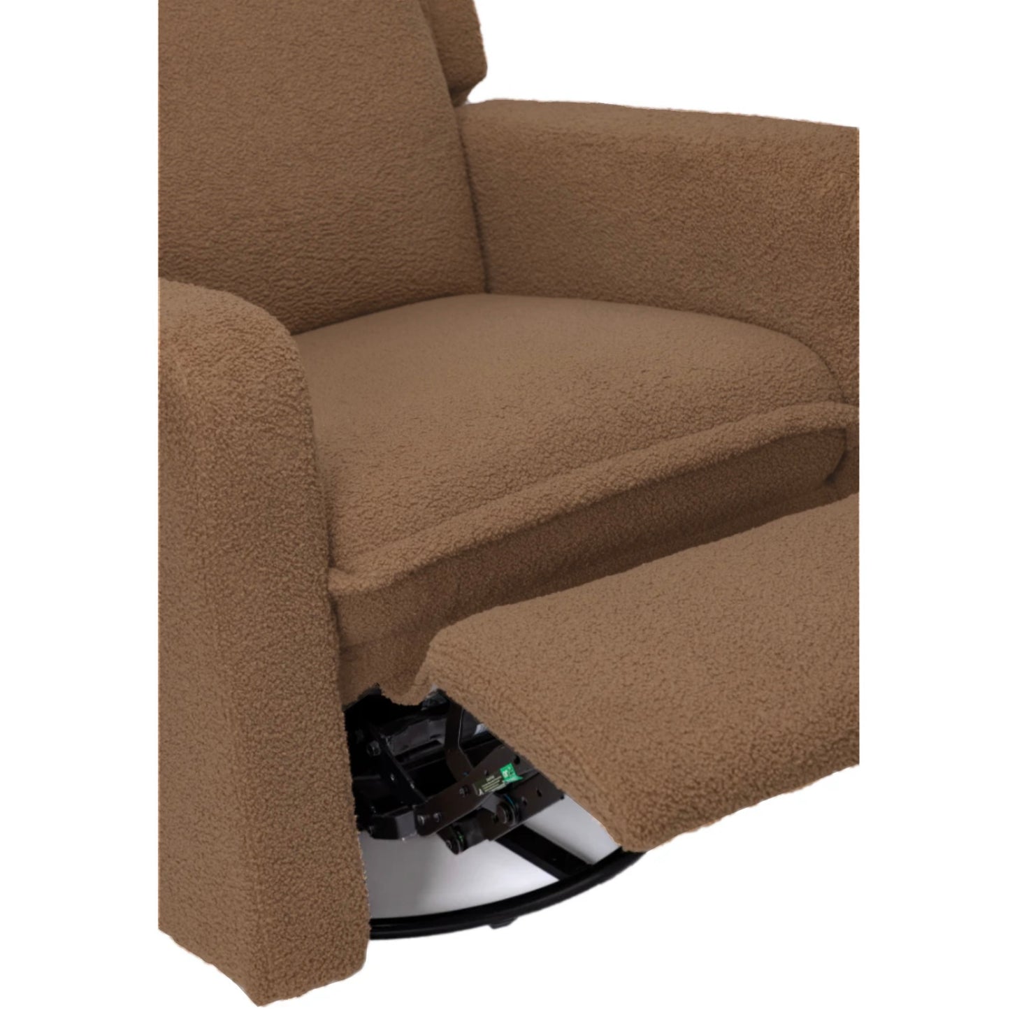 Luna Electric Recliner Nursing Chair - Toffee Brown