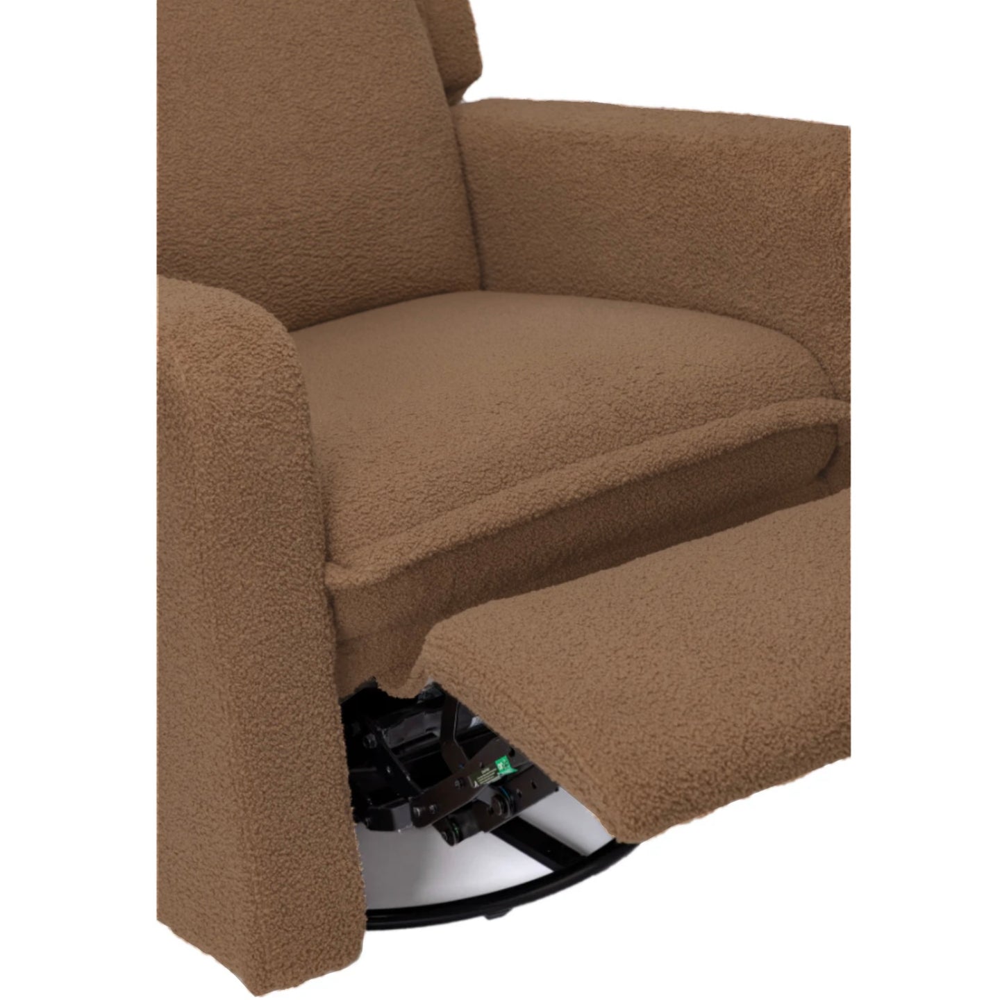 Luna Electric Recliner Nursing Chair - Toffee Brown