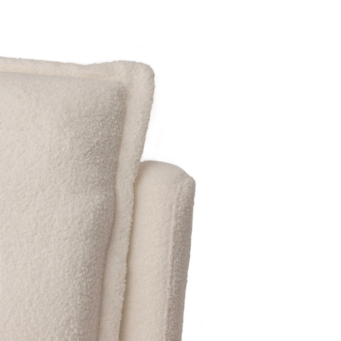 Luna Electric Recliner Nursing Chair - Off White