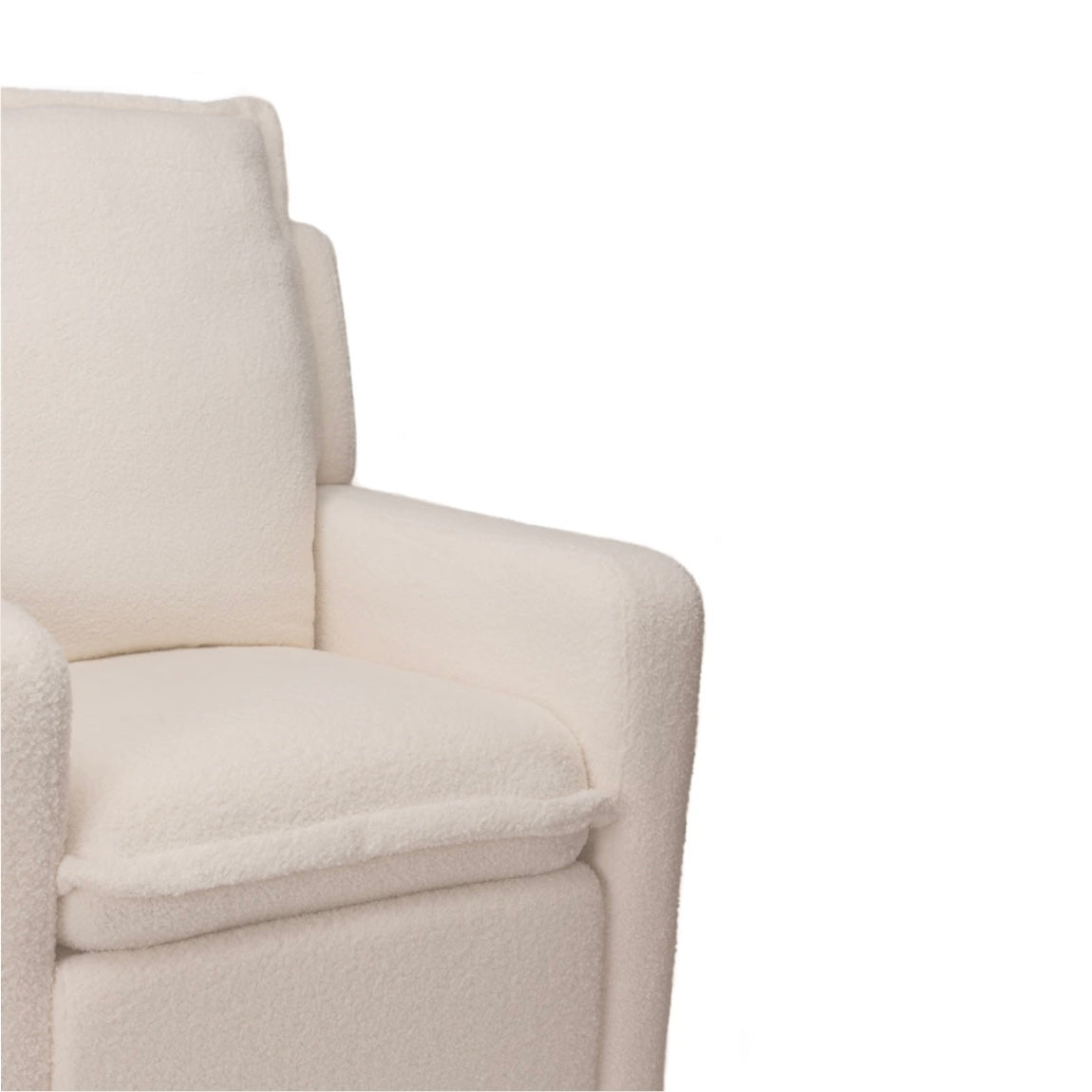 Luna Electric Recliner Nursing Chair - Off White