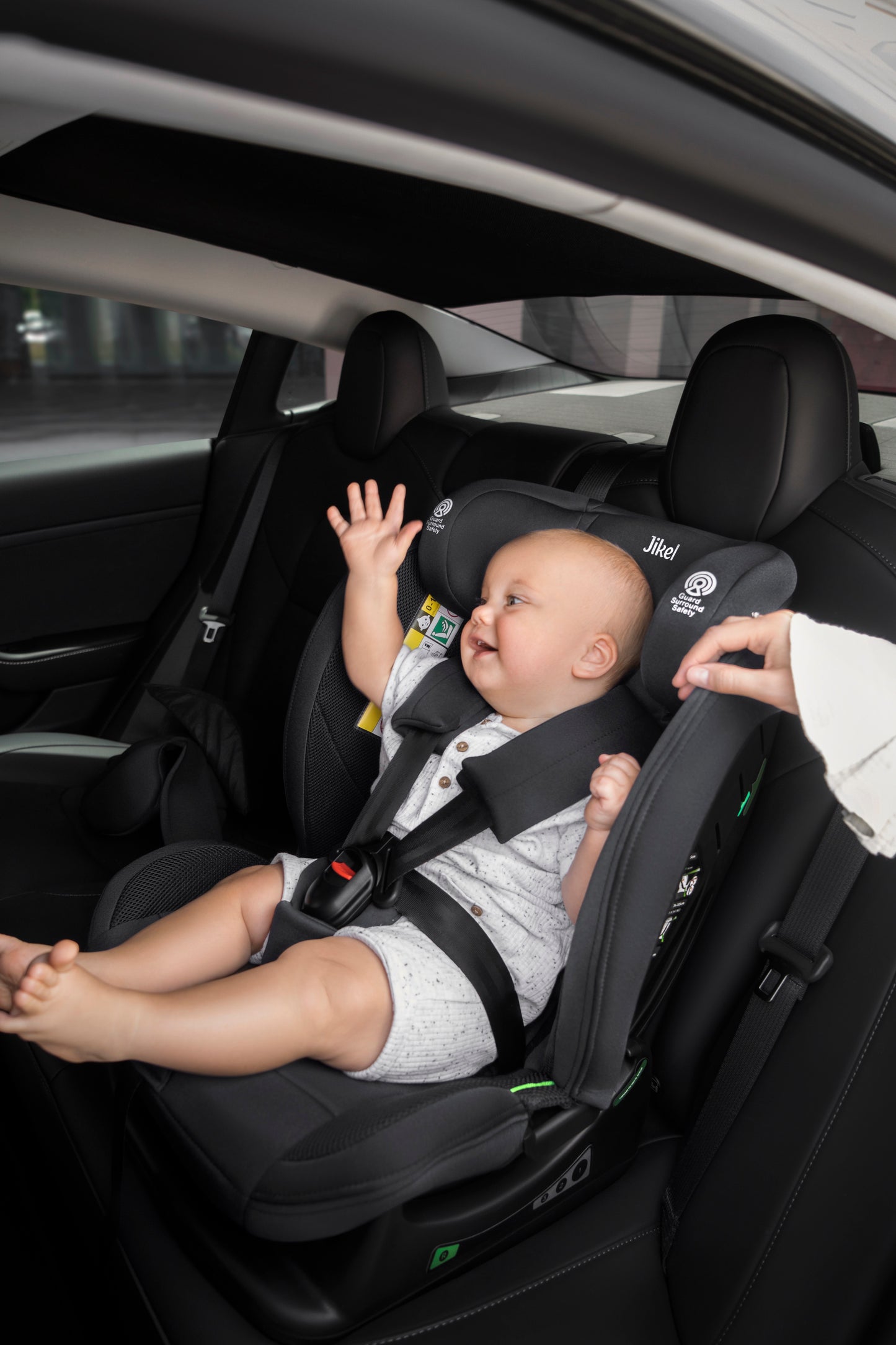 Kepler i-Size Convertible Car Seat - Carbon Black