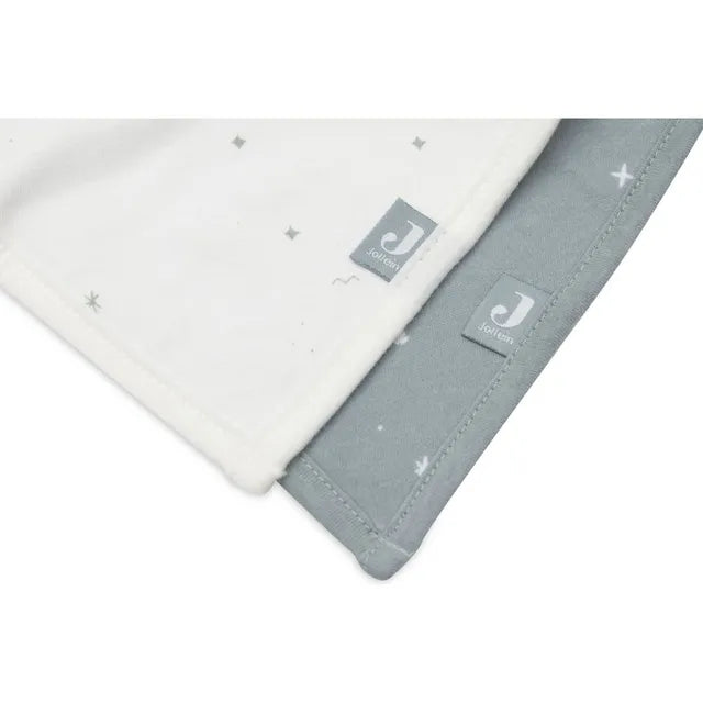 Jollein - Bib Bandana Twinkling Wild Sea Green - 2packs