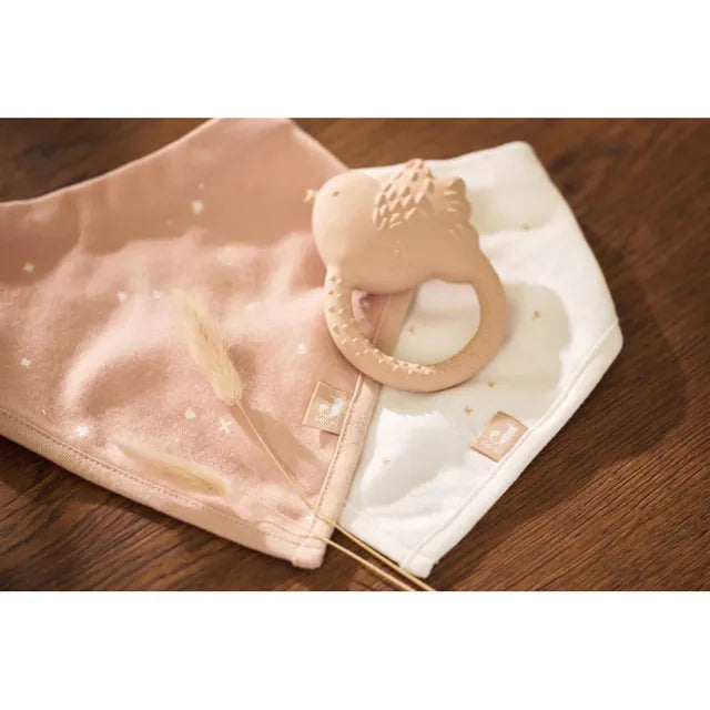Jollein - Bib Bandana Twinkling Wild Rose - 2 Packs