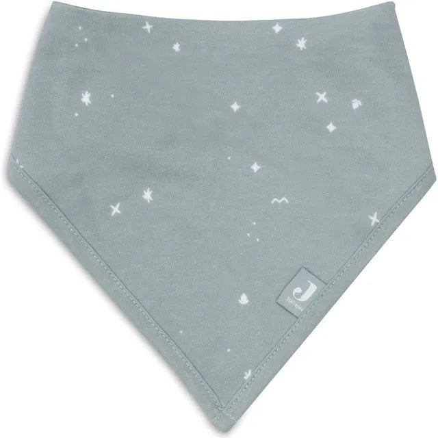 Jollein - Bib Bandana Twinkling Wild Sea Green - 2packs
