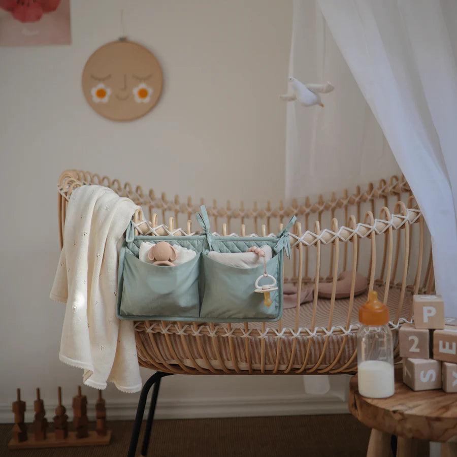 Mushie - Crib Pocket Tradewinds