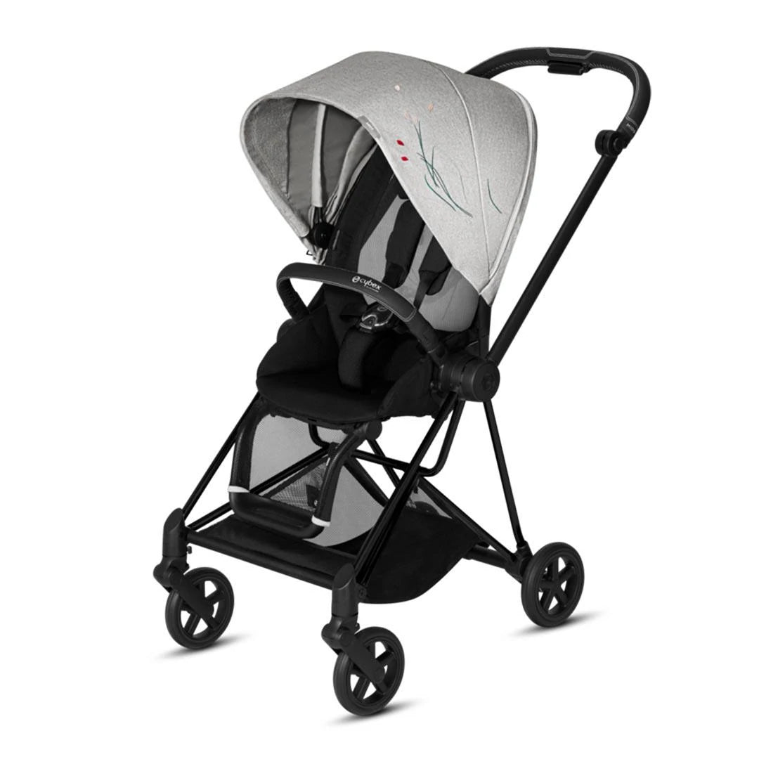 Cybex - Mios Matt Black Frame with Seat Pack