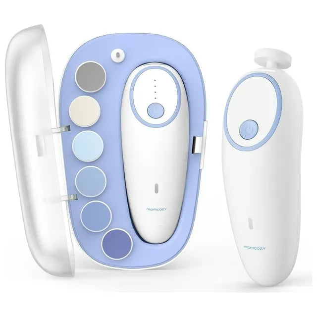 Momcozy - Baby Nail Trimmer Electric Rechargable - Blue
