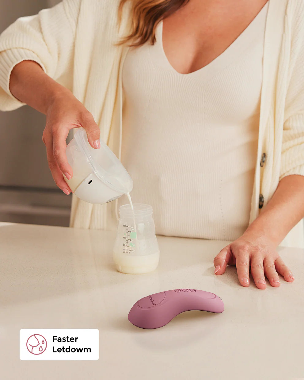 Momcozy - 3in1 Kneading Lactation Massager