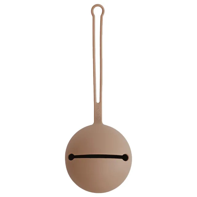 Mushie - Pacifier Case Pale Taupe