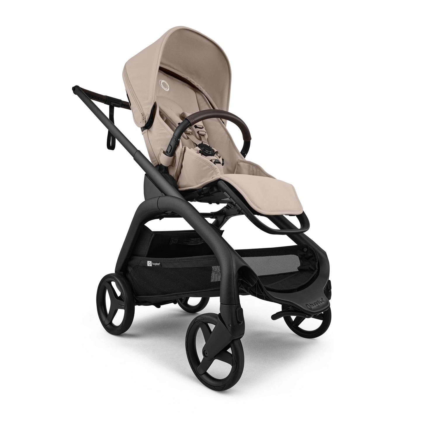 Bugaboo - Dragonfly + seat complete ME BLACK/DESERT TAUPE