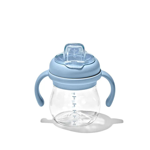Oxo Tot - Tranisitions Soft Spout Sippy Cup with Removable Handles 6 Oz - Dusk