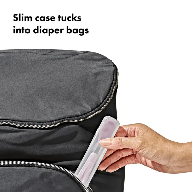 Oxo Tot - On-The-Go Feeding Spoon - Blossom