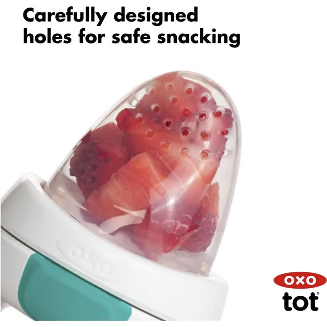 Oxo Tot - Silicone Self-Feeder - Teal