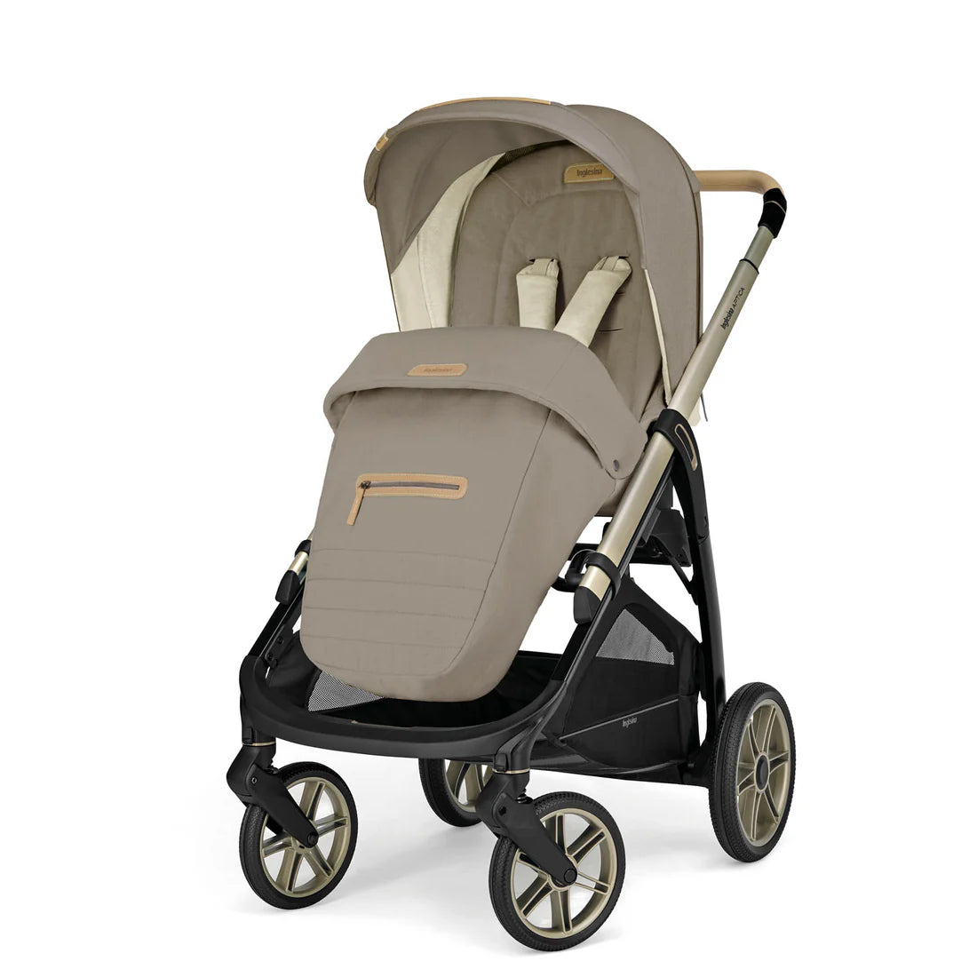 Inglesina - 4-In-1 Aptica Travel System - Element Honey Beige Acru+Bag
