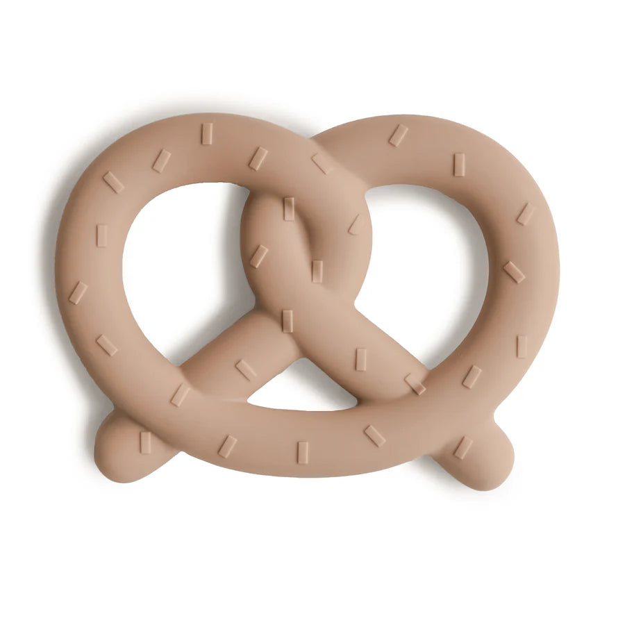 Mushie - Teether Pretzel Natural