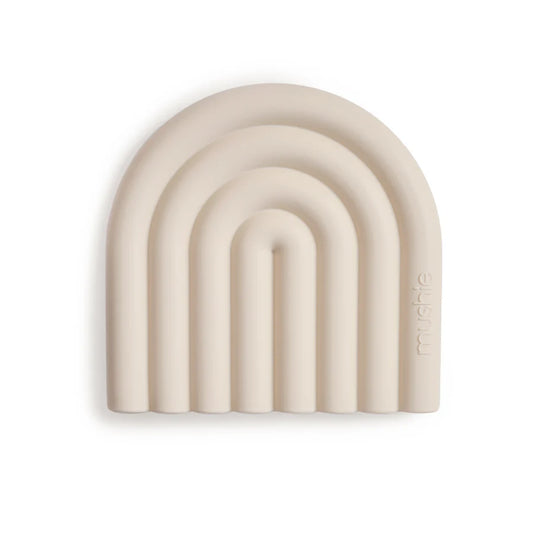 Mushie - Teether Rainbow Shifting Sand