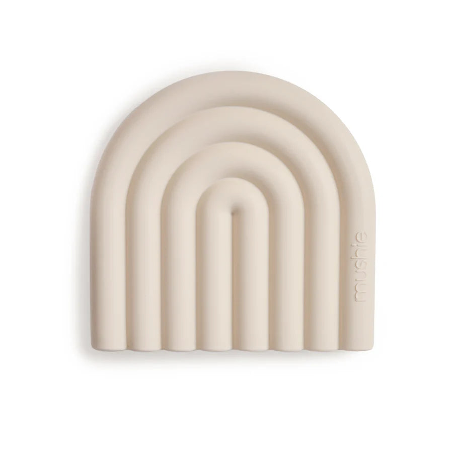 Mushie - Teether Rainbow Shifting Sand
