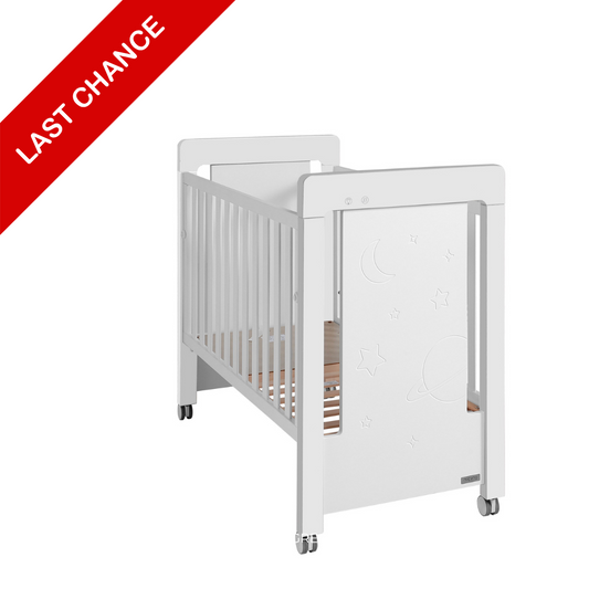 MICUNA - MAGIC & MUM WHITE COT 120 X 60 WITH RELAX SYSTEM