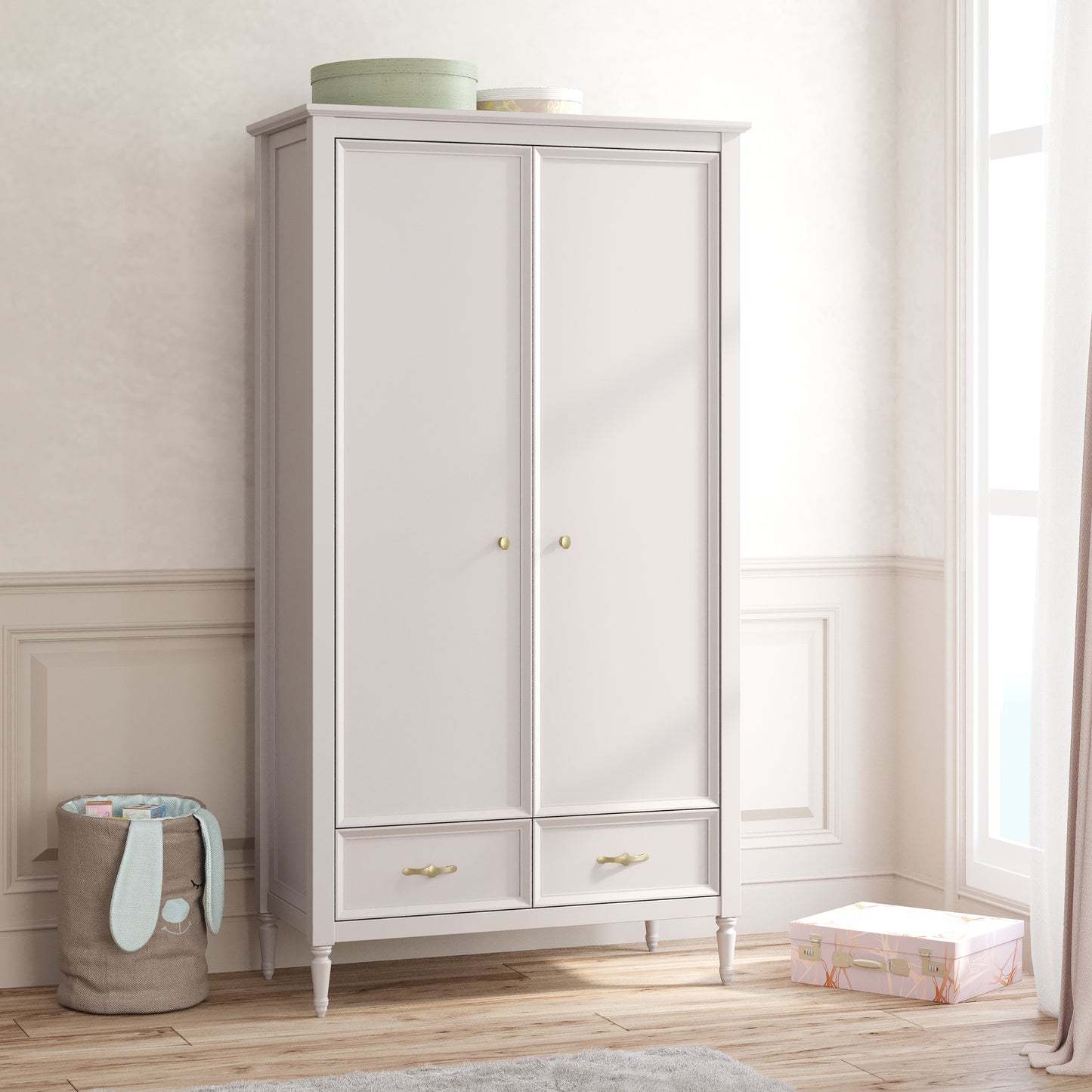 Jikel - Romantic Wardrobe Grey