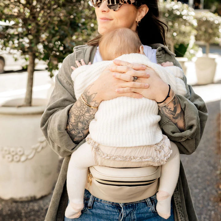 Hackerlily - HipSurfer Ergonomic Hip Seat Baby Carrier Sand