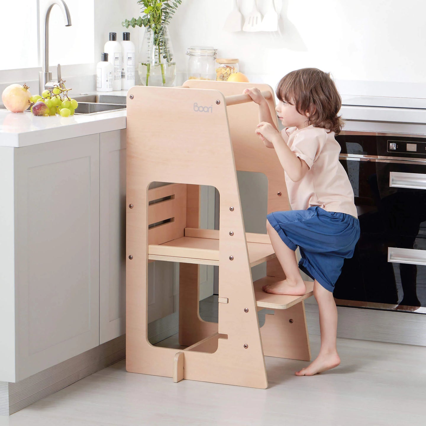 Boori - Kids Tidy Learning Tower - Beech