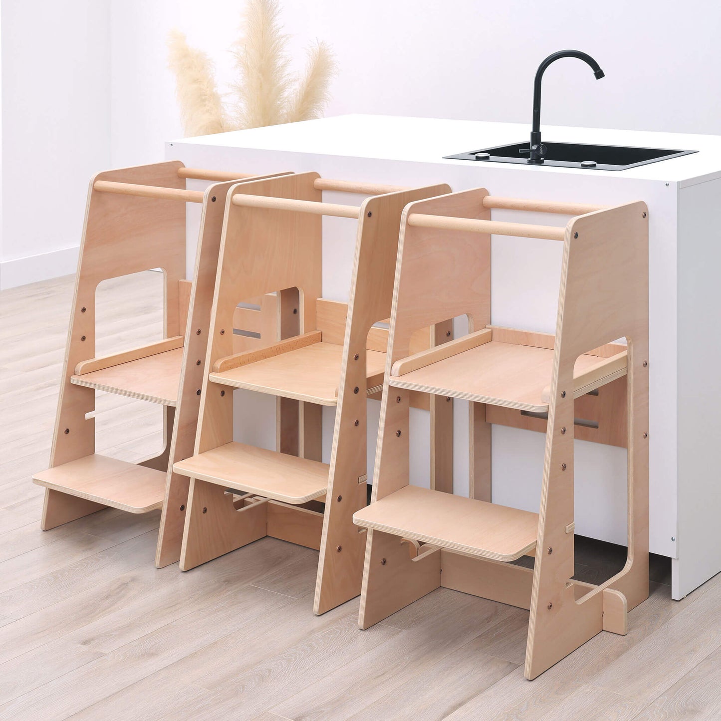 Boori - Kids Tidy Learning Tower - Barley White