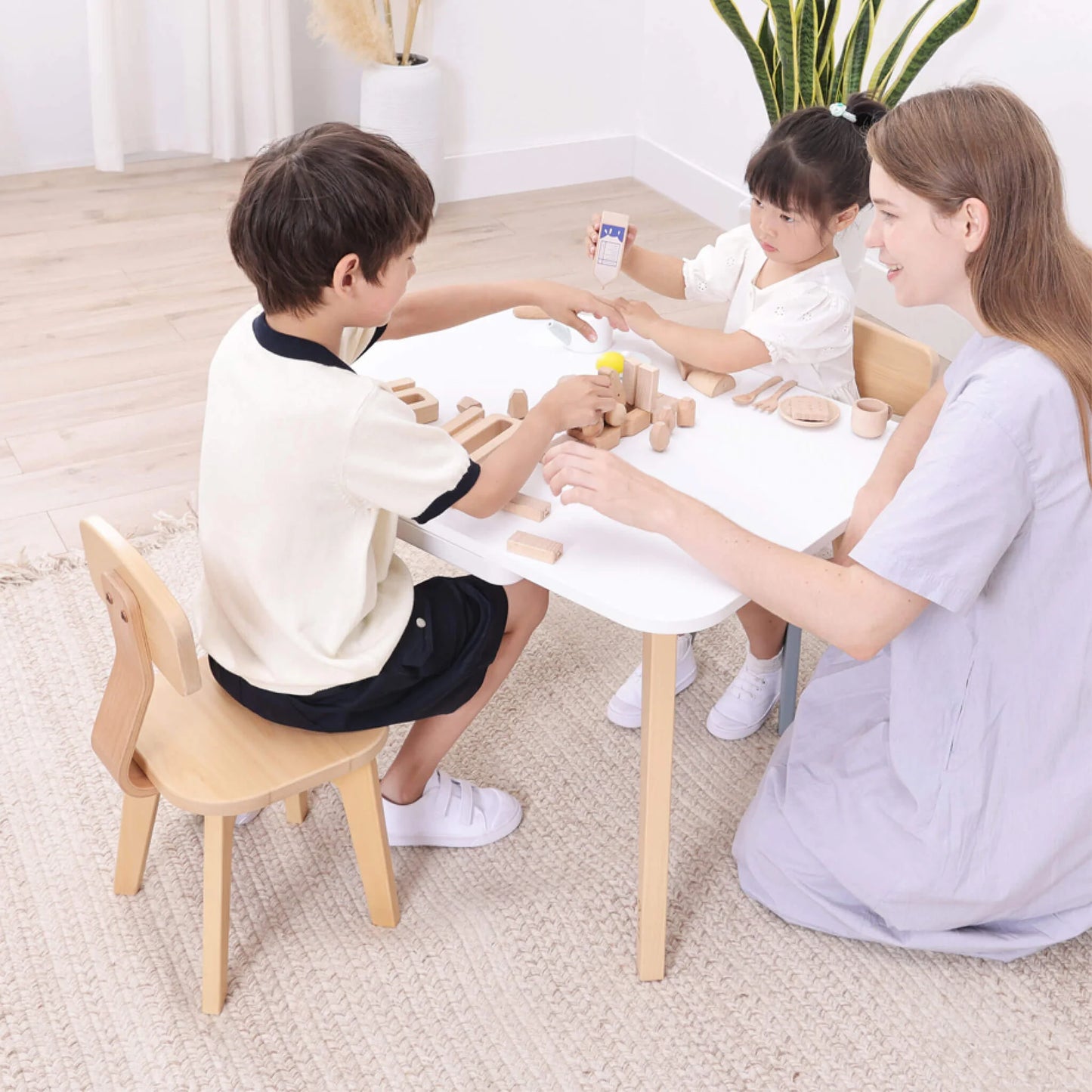 Boori Kids Tidy Chair_Almond