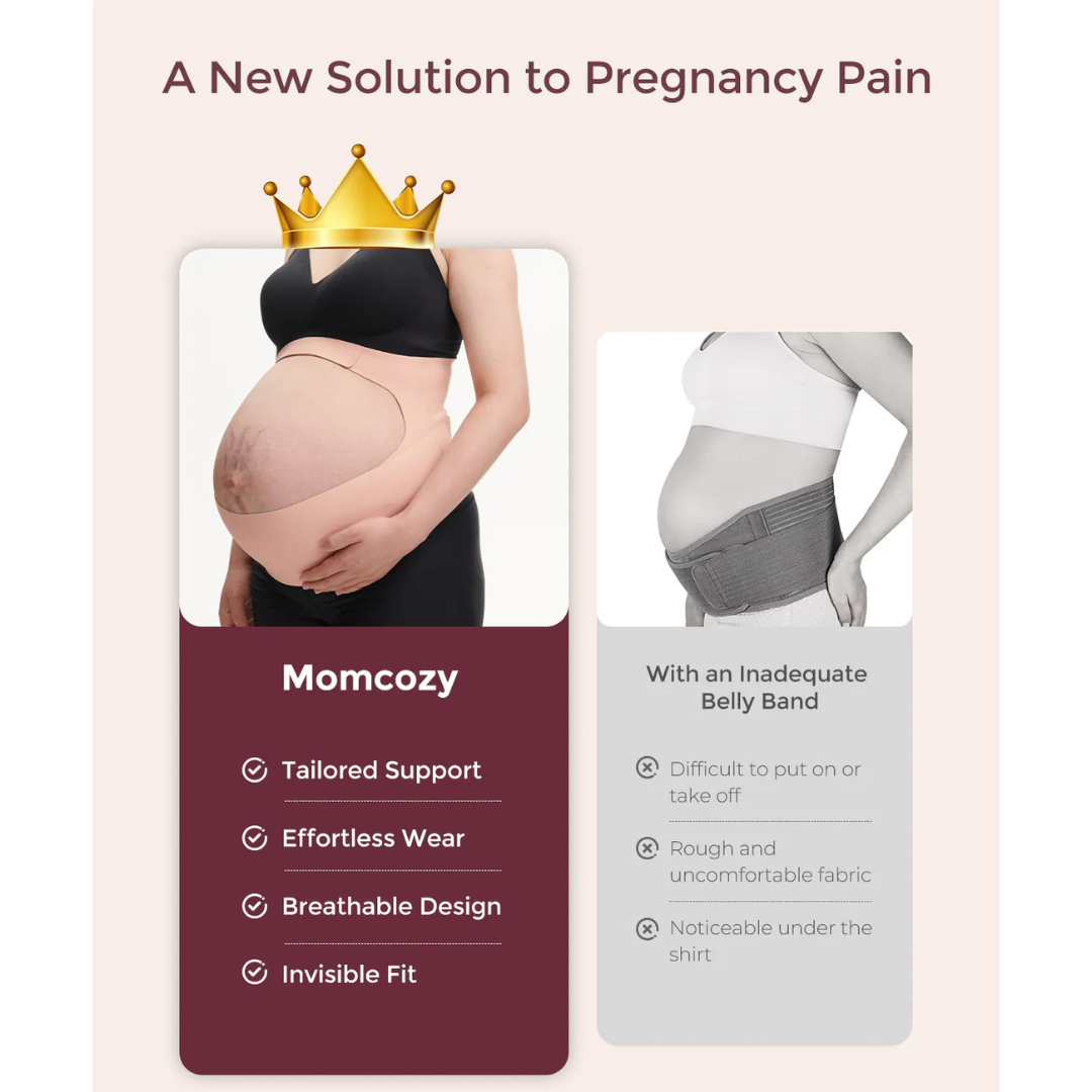 Momcozy - Maternity Belt Black - L