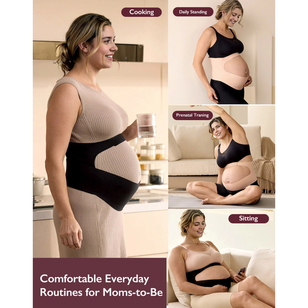 Momcozy - Maternity Belt Black - L