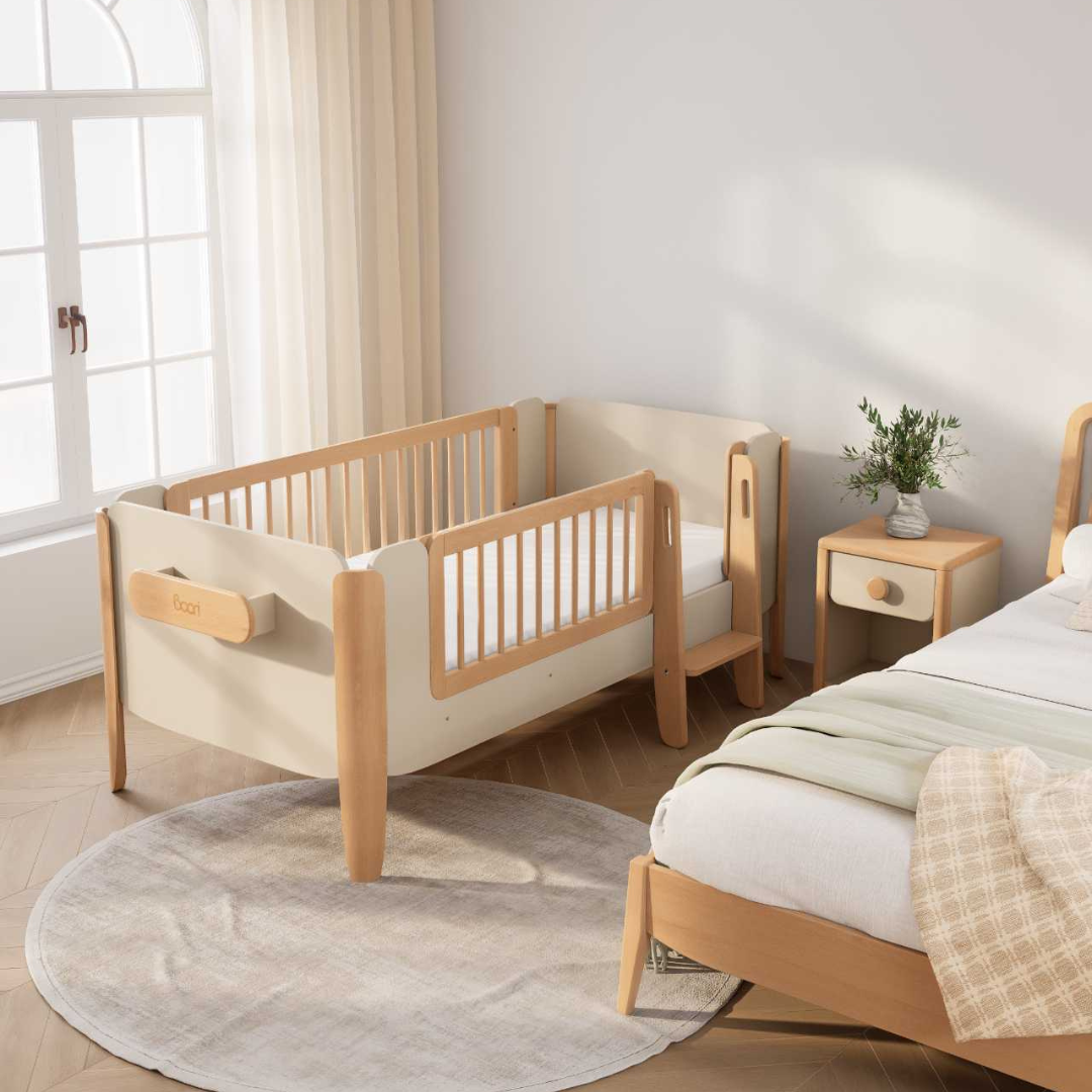 Boori - Yarra guarded single bed_Truffle