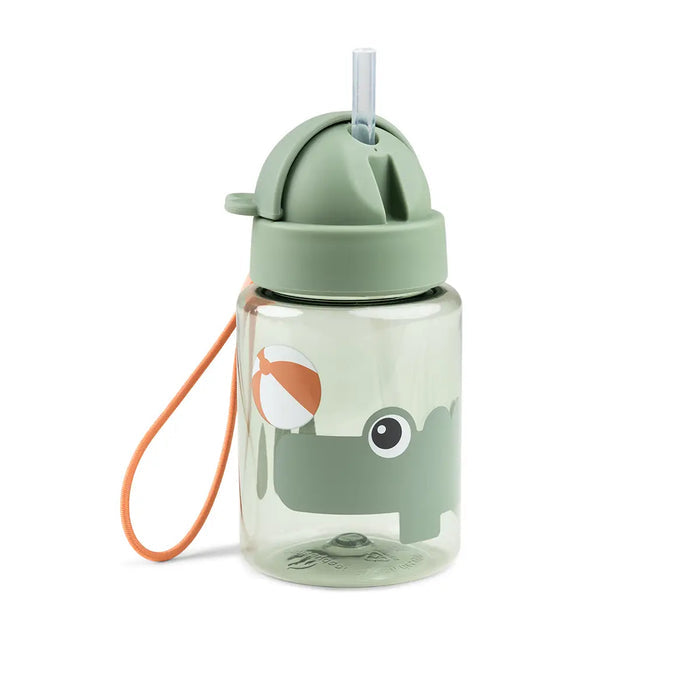 Done By Deer Straw Bottle Playground Green